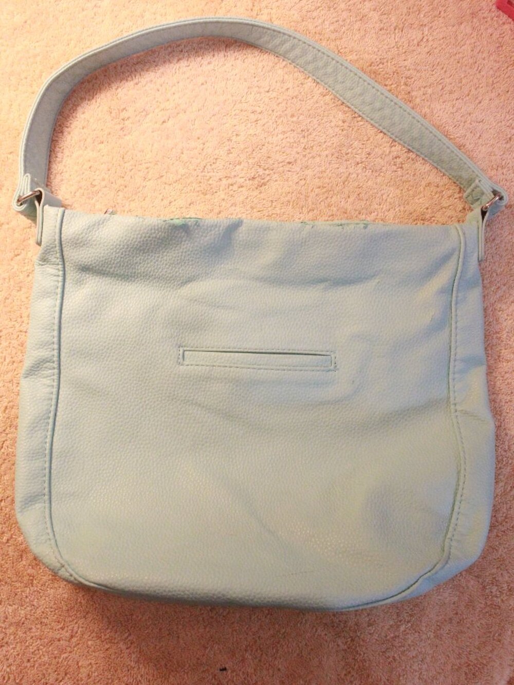 Title: Jewell by Thirty-One Light Blue Hobo Shoulder Bag PP